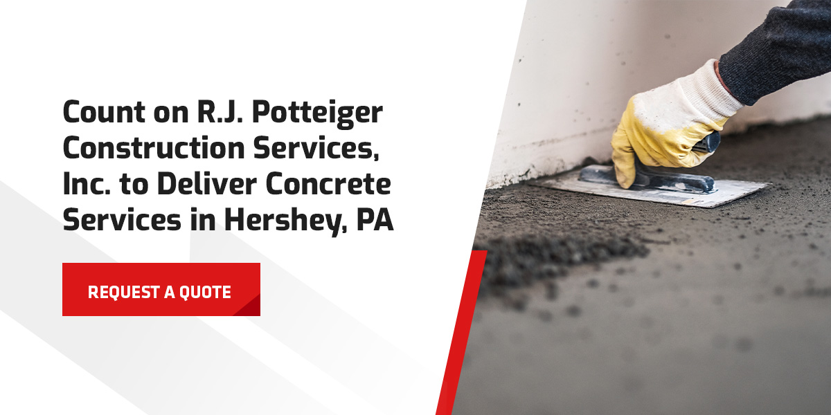 Concrete Construction Services in Hershey, PA