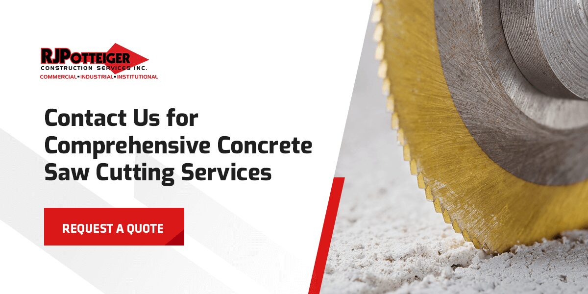 Contact Us for Comprehensive Concrete Saw Cutting Services 